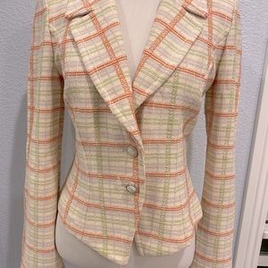 St John plaid jacket